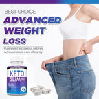 Keto Weight Loss Pills - Fat Burner for Women and Men with Apple Cider Vinegar - Natural Appetite Suppressant, Weight Management & Metabolism Booster - 180 Keto ACV Capsules