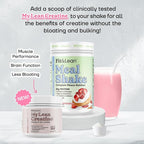 Fit & Lean Meal Shake, Fat Burning Meal Replacement, Protein, Fiber, Probiotics, Strawberry Shortcake, 0.8 lbs (365 g),10 Servings Per Container