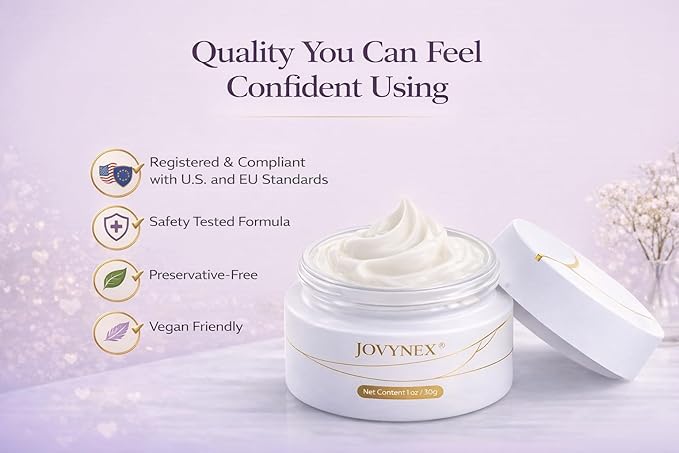 Bioidentical Estriol Cream for Menopausal Women: Natural Vaginal Care for Dryness, Refreshing Fast-Absorbing, 1oz 30-Day Supply