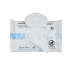 McKesson Washcloth Wipes, Unscented - Disposable Wet Wipes for Adults - Fragrance-Free, Paraben-Free - No-Rinse Formula, 48 Count, 6 Packs, 288 Total