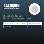 Nutramax Dasuquin for Large Dogs, Joint Health Supplement, Contains Glucosamine for Dogs, Plus Chondroitin, ASU, MSM and More, Supports Healthy Joints, Chewable Tablets, 84 Count