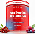 Kynis & co. Berberine Gummies with Ceylon Cinnamon and Apple Cider Vinegar - Sugar Free - Blueberry and Raspberry Flavor - 60ct - Supports metabolic and Digestive Health
