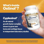 ZYCAL Ostinol Maximum Strength 500 mg (New and Improved Ostinol 450 mg) - Bone & Joint Supplement for Intense Bone Loss and Joint Dysfunction - 60 Capsules