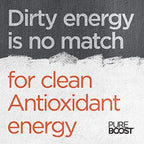 Pureboost Clean Energy Booster, Refreshing Energy Drink Mix with B12 Vitamins, Electrolytes, Antioxidants, Sugar-Free with No Sucralose (Citrus Sunrise, 30 Count)