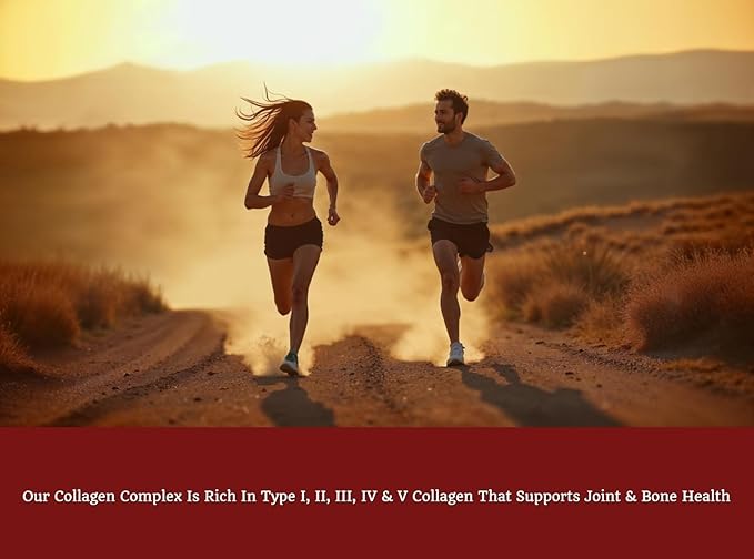 Adult Premium Collagen - 1800 mg of Type I, II, III, IV, V Hydrolyzed Collagen - Improve Skin Elasticity - Promote Hair Growth - Support Joint & Bone Health - for Men & Women - 90 Capsules