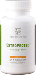 Amy Myers MD EstroProtect - Supplement Supports Healthy Estrogen Balance & PMS - Supplement for Women - Aids Against Menopause Symptoms - 60 Capsules (30 Servings)