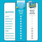 Jet Lag Remedy for Travel Gummies • No Jet Lag Pills Alternative • Travel Essentials • Support Adjustment to Time Zones and Circadian Rhythm • Delicious Tropical Berry Flavor • 20 Gummies 3-5 Trips
