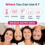 Vulva Balm Discovery Pack – Fragrance-Free,Cocoa & Rose Sandalwood | Feminine Moisturizer for Dryness, Itching, Chafing & Odor | Natural Intimate Skincare – 0.35 oz Jars (3-Pack)