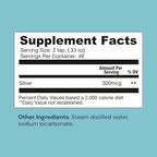 Colloidal Silver Liquid with 30ppm Colloidal Silver pH Balanced for Daily Immune and Gut Support 16 oz (16.00 Fl Oz (Pack of 2))