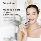 NEWELLME Liquid Collagen Shots with Hyaluronic Acid, 18,000mg Multi Collagen Peptides, Sugar Free Ready-to-Drink Collagen Supplement for Hair Skin Nails, 14 Bottles