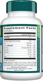 Genacol Bone & Joint – Calcium, Vitamin D3, Boron & Ultra-Hydrolyzed Collagen, Health Supplement, Supports Bone Strength, 90 Capsules (30-Day Supply)