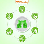 2 Packs 240mg Ginkgo Biloba Gummies, Supports Healthy Brain Function, Mood and Memory Support for Adults, 120 Cts
