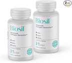 Biosil Collagen Booster Supplement - 60 Liquid Capsules, Pack of 2 - Patented ch-OSA Activator for Skin, Hair, Nails & Joints - Supports Natural Production - 60-Day Supply