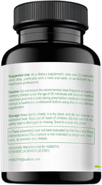 Cortisol Support Supplement with Magnesium Glycinate, L-Theanine, Ashwagandha, Phosphatidylserine,Rhodiola Rosea 15-in-1 Hormone Balance for Women Men Mood, Focus, Sleep Support 60 Capsules