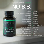 SmarterVitamins 200mg 5-HTP + Vitamin B6, Extended Time Release, 60 softgels, 30 Servings