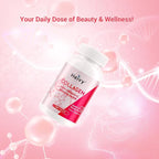 Heivy Natural Collagen 5000 mg with Vitamin C, Biotin and CoQ10,Hydrolyzed Collagen Peptides Supportment for Women & Men, Multi Collagen Pill for Hair, Skin, Nails, Joint, Grass Fed, 300 Tablets