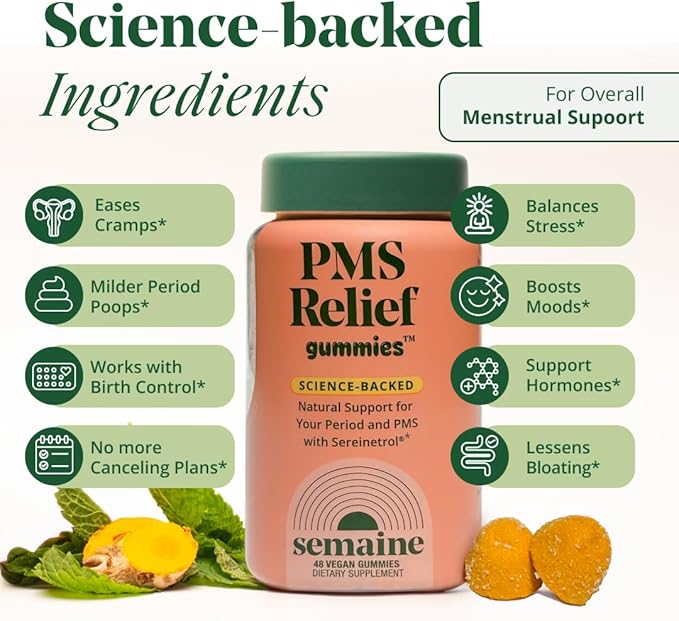 Semaine PMS Gummy Supplement