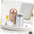Cabilock 10ml Mini Pill Bottle Portable Medicine Organizer Travel Pill Case Sealed Capsule Powder Storage for Home Office and Travel