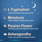 Relaxation Sleep Aid, Natural Non-Habit Forming, Sleep Supplement Developed to Support for Longer & Better Sleep, Chamomile, Magnesium, Melatonin, Ashwagandha, GABA, Drug-Free (120 Count)