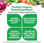 Rainbow Light Prenatal Multivitamin One + for Women | 30 Caplets | Essential Nutrition for Mom & Baby | Real Food Nutrients | with Iron, Vitamins and More