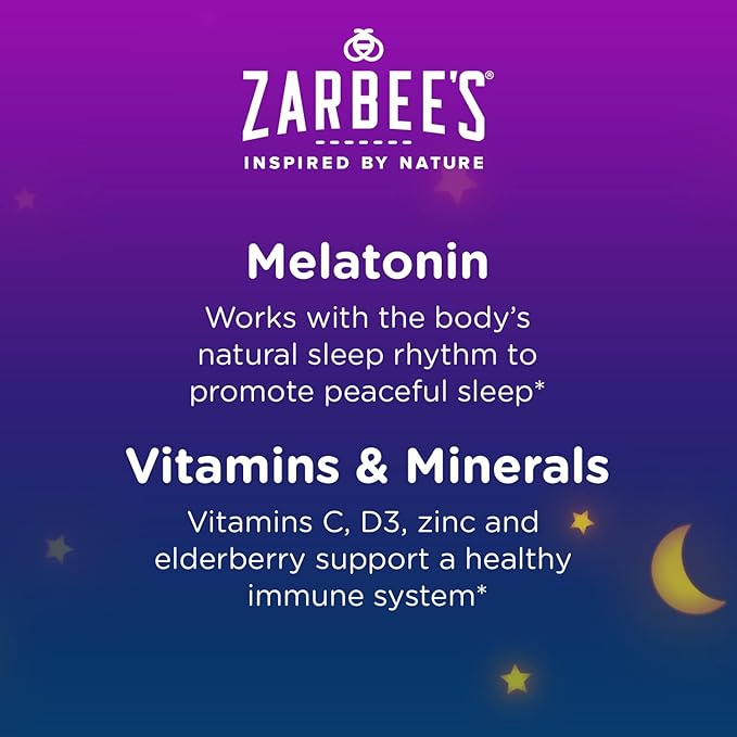 Zarbee's Sleep & Immune Gummy 30ct (Pack of 2)