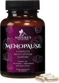 Menopause Supplements for Women - Complete Menopause Relief with Dong Quai & Black Cohosh - For Natural, Mild Hot Flash & Night Sweats - Hormone, Energy & Balance Support, Bottled in USA - 60 Capsules