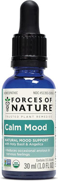 Forces of Nature Calm Mood, Organic Homeopathic Medicine (1 Fl Oz)