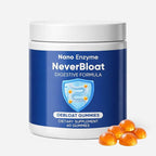 Nano Digestive Enzyme Gummies with Probiotics – NeverBloat Formula for Daily Digestive Support, Helps Relieve Bloating & Gas, Chewable Enzyme Complex - 60 Gummies