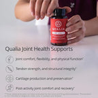Qualia Joint Health 9 Advanced Joint Health nutrients: denatured Collagen, boswellia, tumeric, Boron, Ginger, L-carnitine. Cartilage Health, Tendon Strength, Healthy Joint Aging (1 Month Supply)