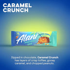 Alani Nu Protein Bars CARAMEL CRUNCH | High Protein Gluten-Free Bars | 16g Protein | Low-Sugar (7G) Low-Carb Healthy Snacks | 12 Individually Wrapped Bars