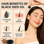 Pure Carrier and Essential Oils for Skin Care, Hair, Body Moisturizer for Face-Anti Aging Skin Care (Black Cumin Seed Oil Organic, 4oz)