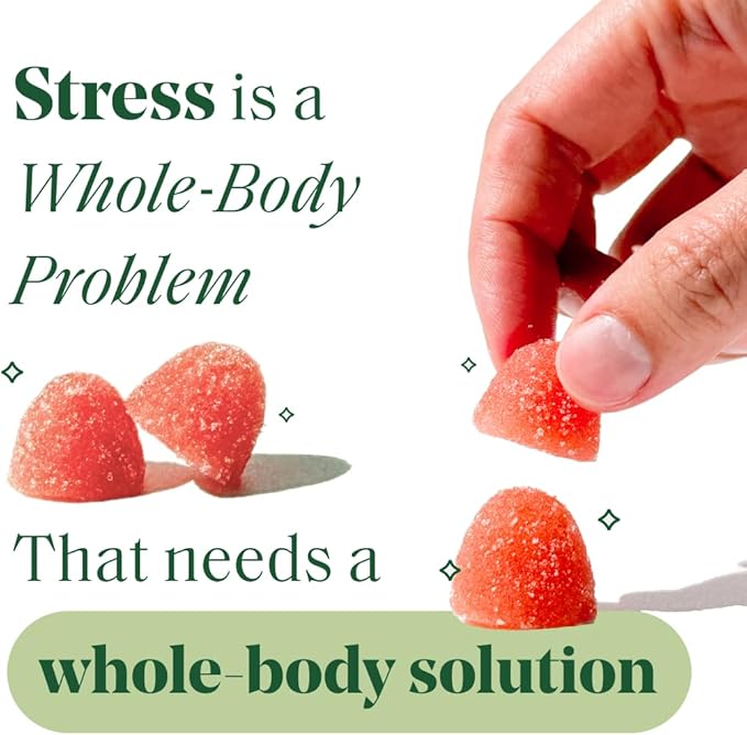 Semaine Stress Less Gummy with Cortisol Care™ 60 Count – Daily Support for Stress, Mood & Sleep