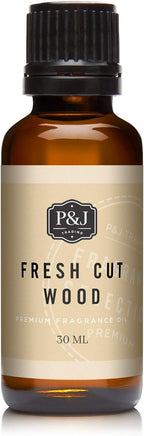 P&J Fragrance Oil - Fresh Cut Wood 30ml - Candle Scents, Soap Making, Diffuser Oil, Perfume Making Supplies