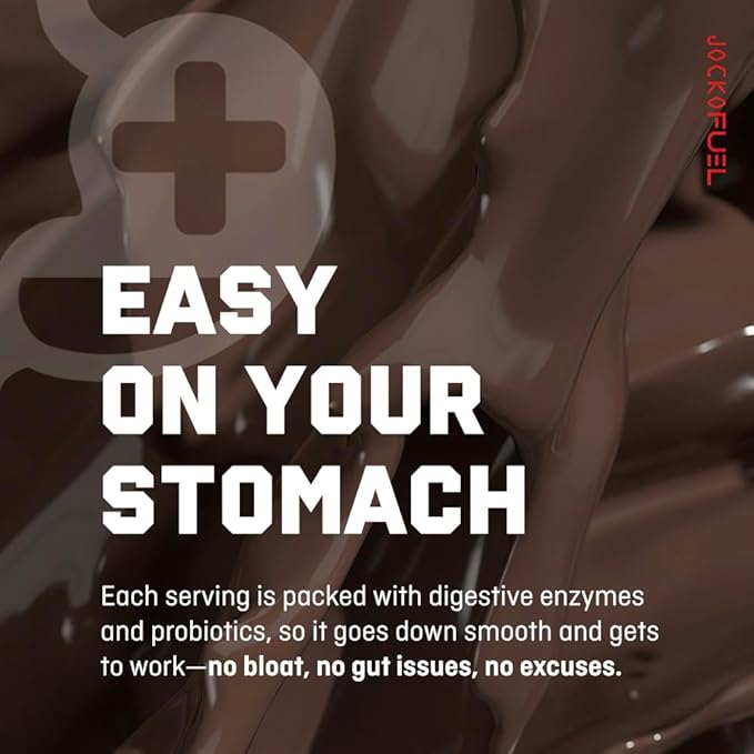 Jocko Fuel Whey Protein Powder, Vanilla Milkshake, 22g Protein, Digestive Enzymes + Probiotic Blend, No Sugar Added, with Essential Amino Acids + Electrolyte Minerals, 28 Servings
