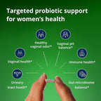 Metagenics UltraFlora Women’s Probiotic – Shelf-Stable Supplement for Vaginal Health, Yeast Balance & Urinary Comfort – with Lactobacillus GR-1 & RC-14 – Non-GMO – 30 Capsules*
