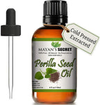 Pure Carrier and Essential Oils for Skin Care, Hair, Body Moisturizer for Face-Anti Aging Skin Care (Perilla Seed Oil, 4 oz)