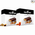 ProtiWise Protein Bar – 15g Protein, Low Carb, Low Sugar, High Fiber, Low Calorie Meal Replacement Nutrition Bar, Healthy Snack for Weight Management Diet (Caramel Nut)-Pack of 2 (7/Box)