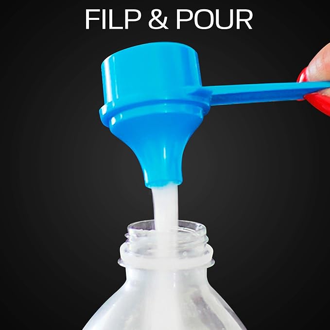 The Scoopie Supplement Container, Portable to-Go Scoop, and Funnel System for Pre Workout Powder, Spill Proof Dispenser, Gym Shaker Bottle Travel Accessory, 2 Pack Pink (15cc 15mL - 29.6cc 29.6mL)