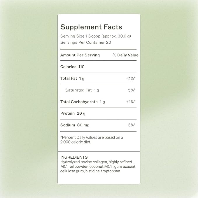 Amy Myers MD The Myers Way Paleo Protein Unflavored - Supports Gut Barrier Function & Daily Protein Needs - Collagen-Based, Grass-Fed - 21.59 oz (20 Servings)