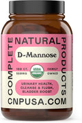 D Mannose 520mg Capsules - Organic D Mannose Supplement for UTI Support, Urinary Tract Bladder Health Pills, Plant Based Formula, Vegan Non GMO, No Fillers, 100 Capsule Count Made USA Certified Kosher