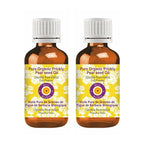 Deve Herbes Pure Organic Prickly Pear Seed Oil (Opuntia ficus-Indica) Cold Pressed (Pack of Two) 100ml X 2 (6.76 oz)