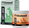 Extend Dog Joint Care Supplement (30 Count) + Probiotics Soft Chews (100 Count) | with Glucosamine, MSM, Type II Collagen Supports Hip, Joint, Gut & Immune Health - Made in USA