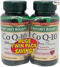 Nature's Bounty CoQ10 100mg Twin Pack, 60 Count, 2 Pack