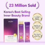 Glow, 1200mg Snail Mucin Supports Skin Elasticity, Collagen Peptides Jelly Stick, Kiwi Flavor, Biotin, Vitamin C, Hyaluronic Acid, Prebiotics, Korean Skin Care, 10 Sticks