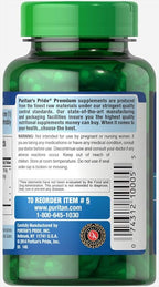 Puritan's Pride Non-GMO Soy Isoflavones 750mg, Dietary Supplement with Active Daidzein, Genistein, and Glycitein Supports Menopause and Hot Flashes, 120 Rapid Release Capsules (Pack of 2)