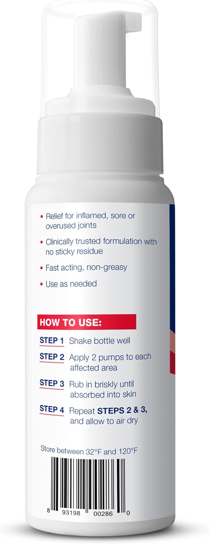 Theraworx Fast-Acting Joint Relief Foam Joint Discomfort & Inflammation Relief - 7.1 oz - 1 Count