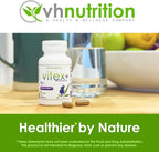 VH Nutrition VITEX+ | Vitex Chasteberry Supplement for Women | Hormonal Balance* and Fertility Support* | 650mg Per Serving of Vitex Berry Extract Powder | 60 Capsules