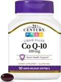 21st Century Co Q10 100 mg Softgels, 90 Count