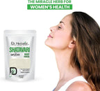 Dr. HERBALIST Shatavari Powder, Asparagus racemosus, 7.1 Oz (200G), Ayurvedic Herb for Vata & Pitta, Balanced Female Health Support, Vitality, Non-GMO, Vegan, Resealable Bag