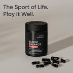 Sports Research® Blood Balance Iron Supplement - 36 MG Iron + Folate & Vitamin C for Absorption - Red Blood Cell Support for Women & Men* - Vegan Certified · Non-GMO · Gluten-Free - 90 Capsules